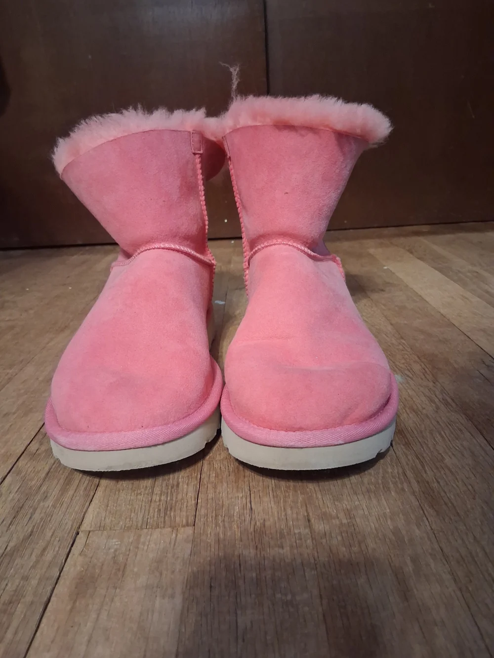 UGG Pink Bailey Bow Boots